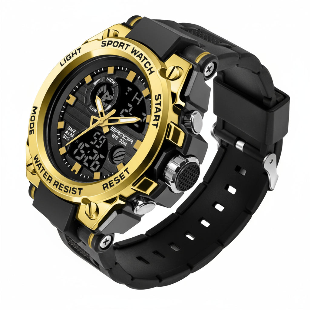 men’s outdoor training sports precision tactical watch waterproof