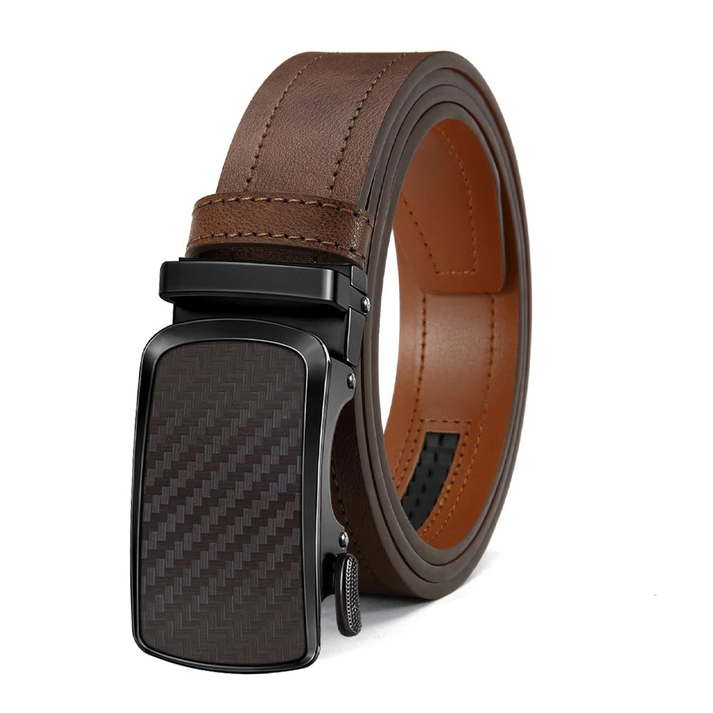 Automatic buckle belt for formal wear
