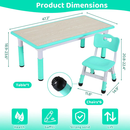 Children's activity table set