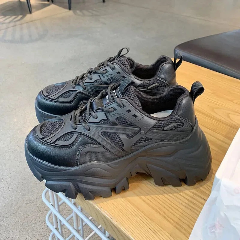 Women's summer fashion platform sneakers