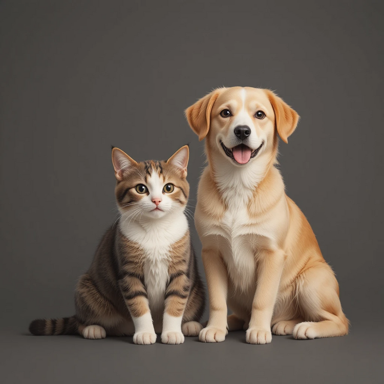 Dogs & Cats happy healthy care love