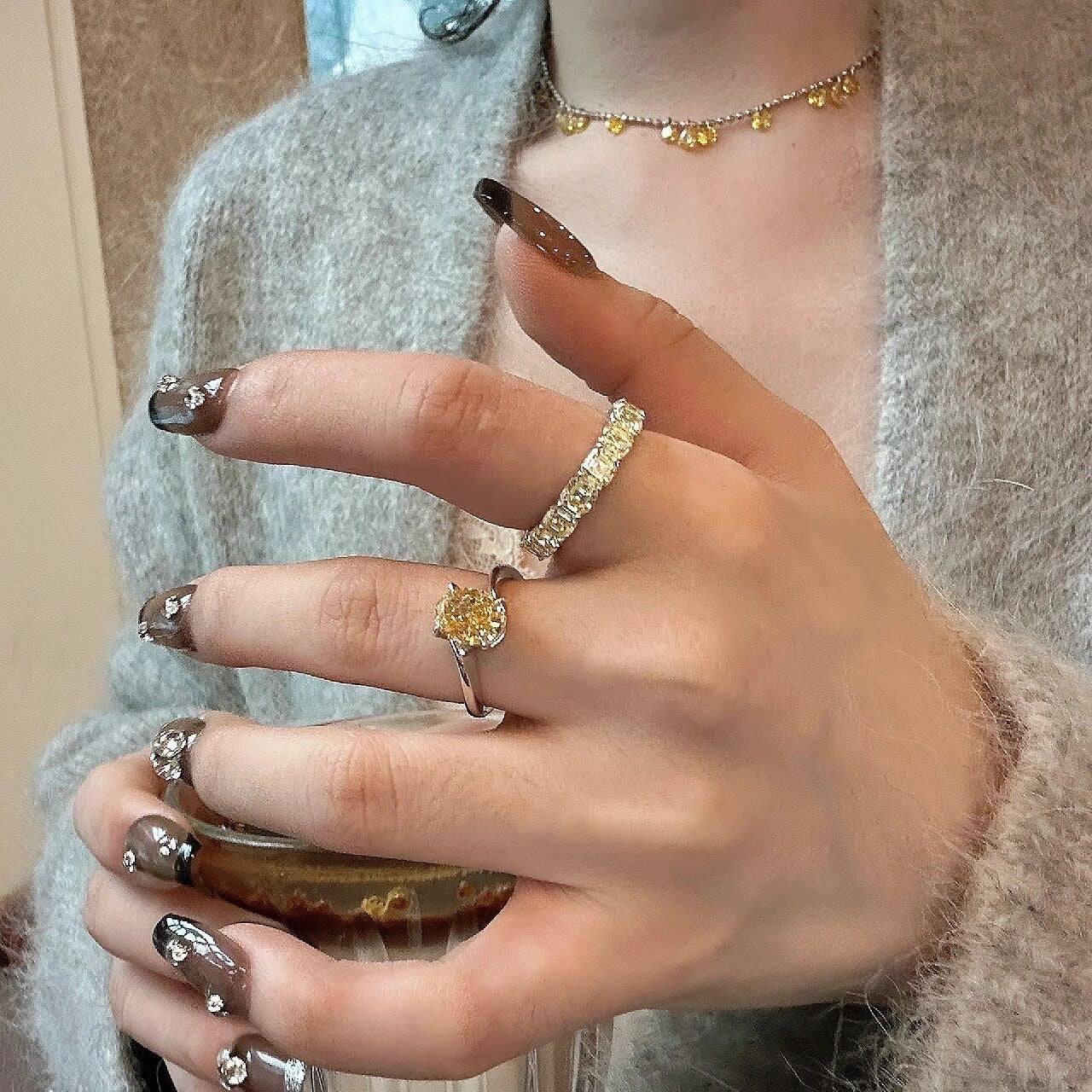 Copper ring for women