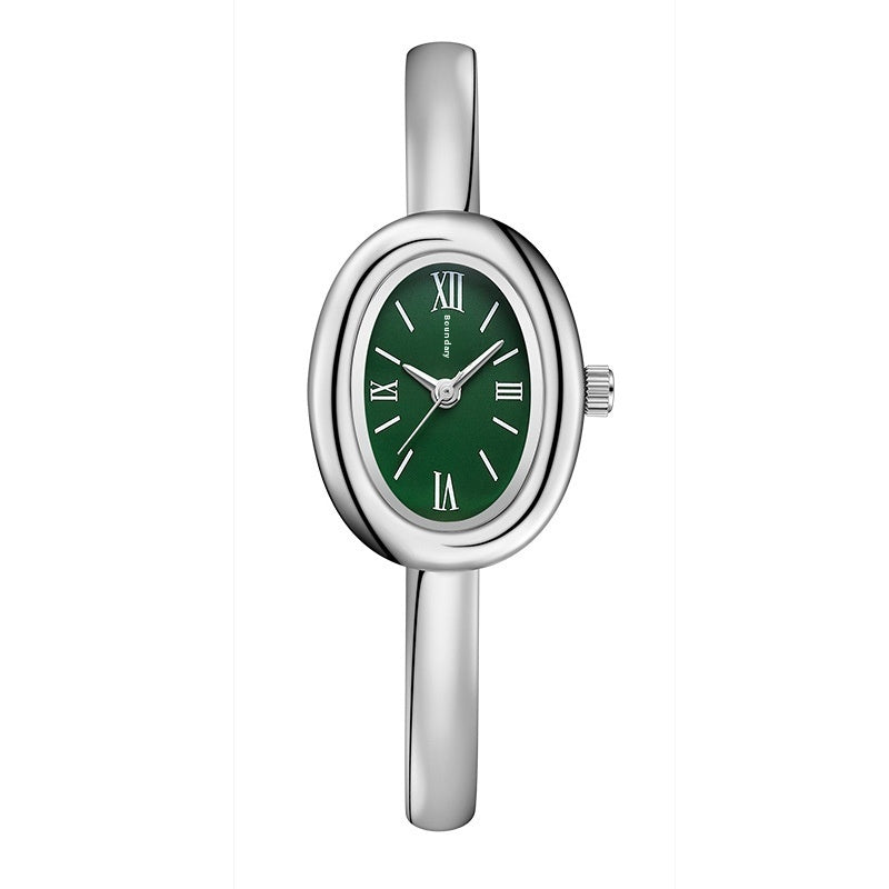 Women's fashion watches in gold green