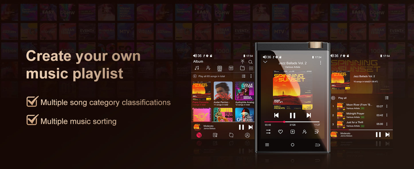Bluetooth enabled mp3 player for android