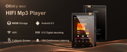 High-capacity mp3 player