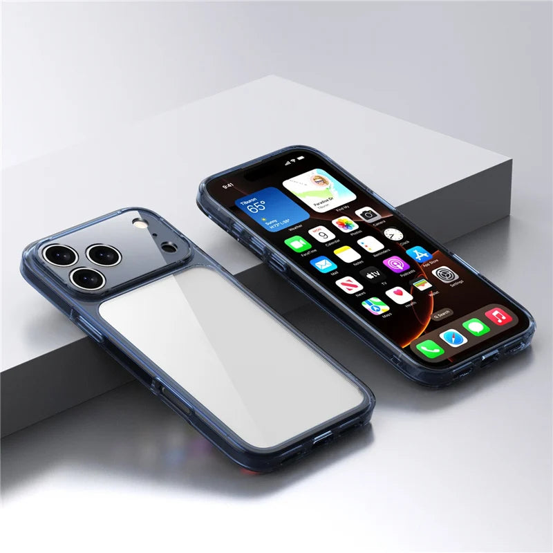 Dustproof transparent case for iPhone 17