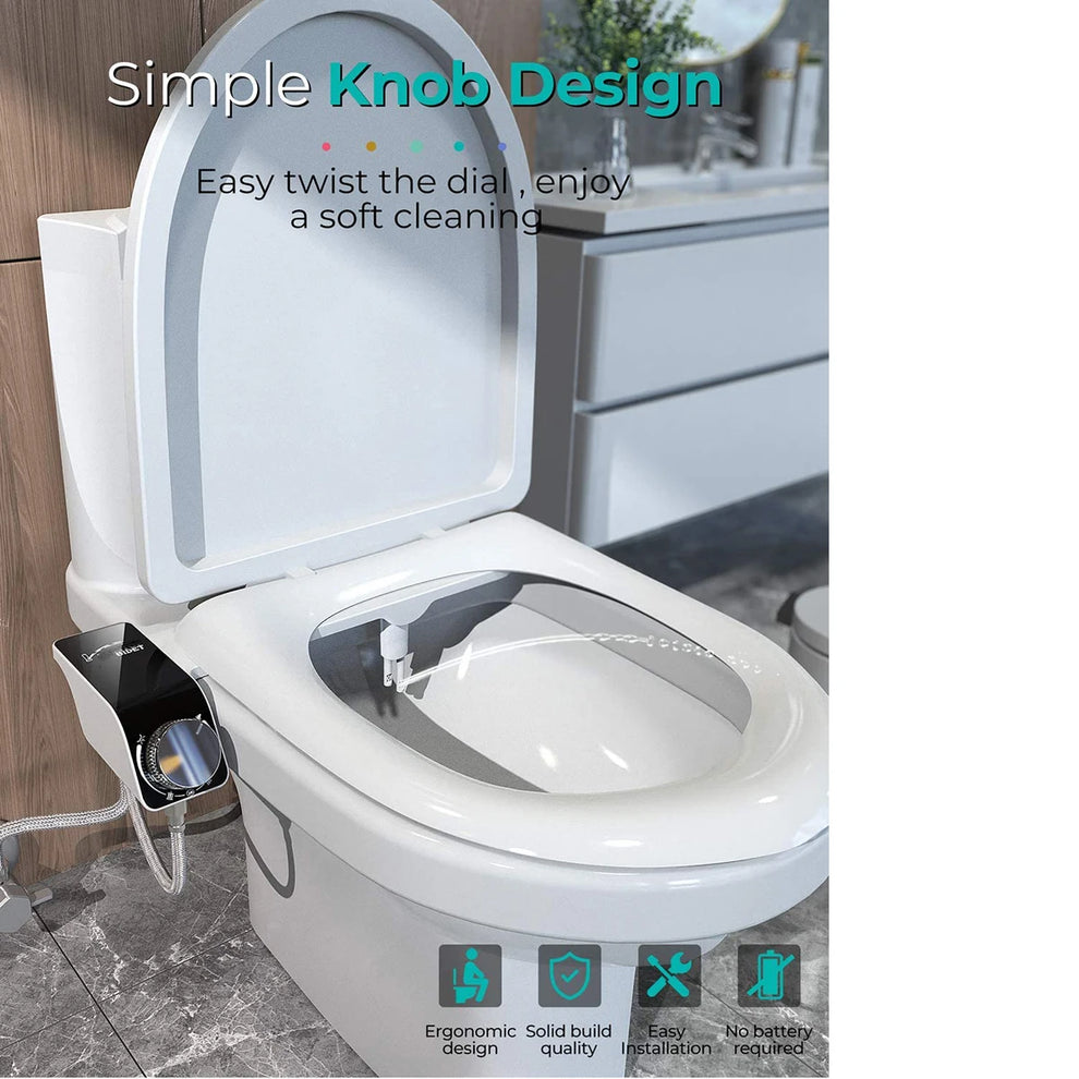 bio bidet essential - Bathroom Accessories - Non-Electric Bidet Toilet Seat Attachment
