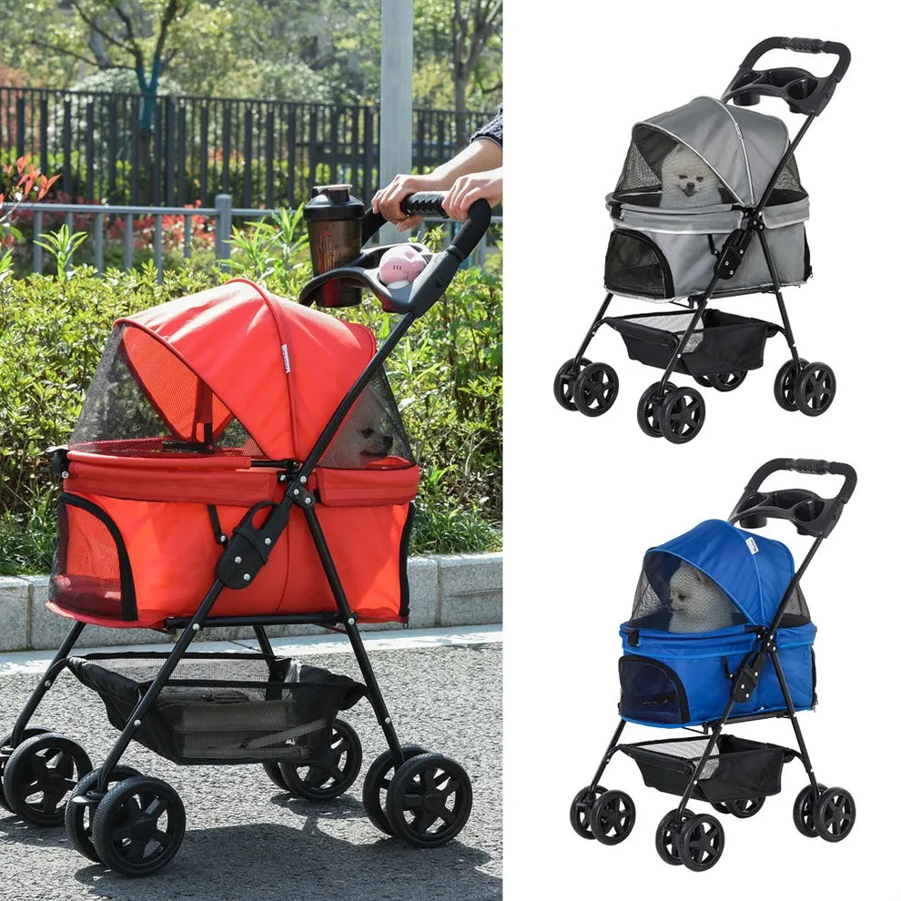 dog stroller with ramp - Pet Supplies - Dog Stroller