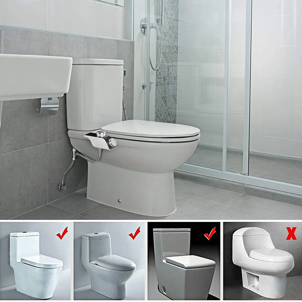 non-electric bidet attachment - Bathroom Accessories - Non-Electric Bidet Toilet Seat Attachment