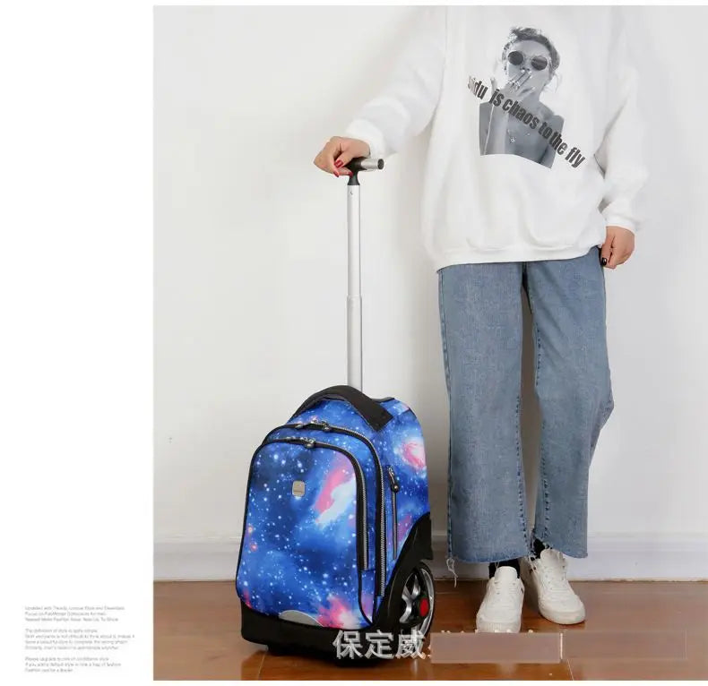 Premium rolling school bags
