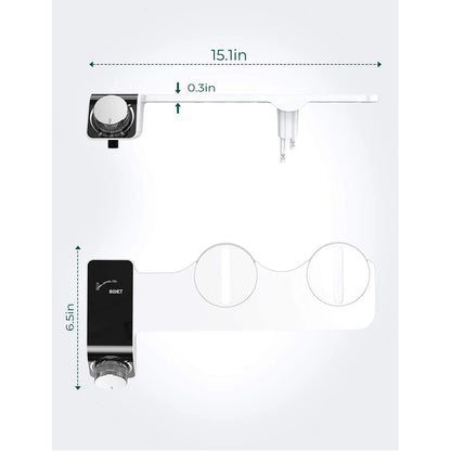 boss bidet luxury - Bathroom Accessories - Non-Electric Bidet Toilet Seat Attachment