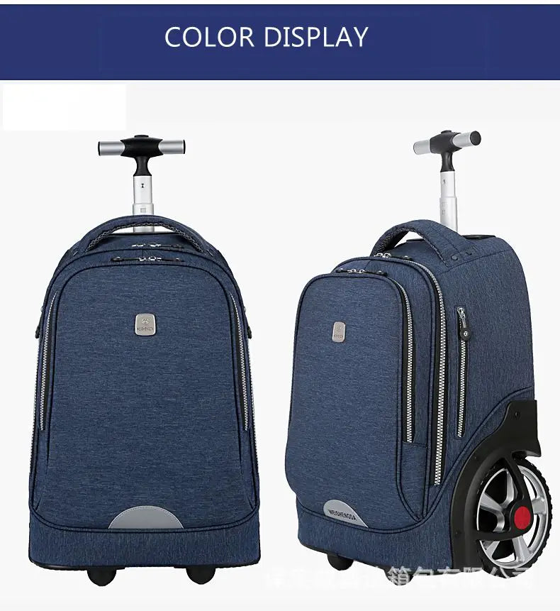 Premium materials wheeled school bag