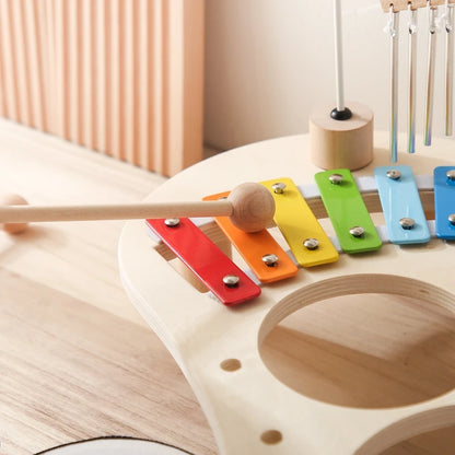 montessori toys 1 year old - Musical Toys - Wooden Aeolian Bells Set