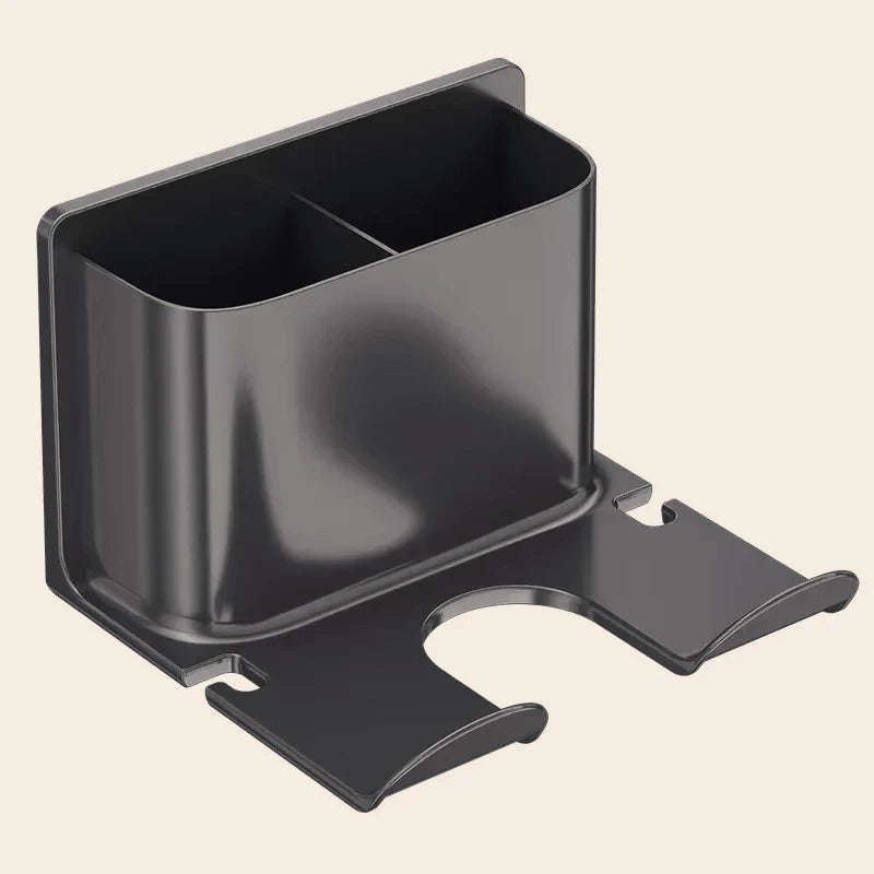 Universal compatible bathroom hair dryer rack