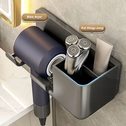 Waterproof hair dryer shelf
