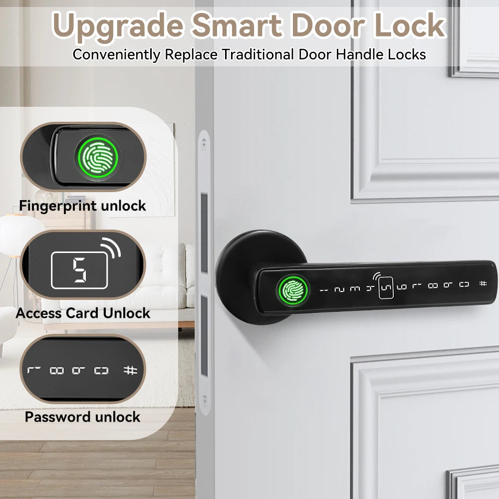 Keyless entry door lock
