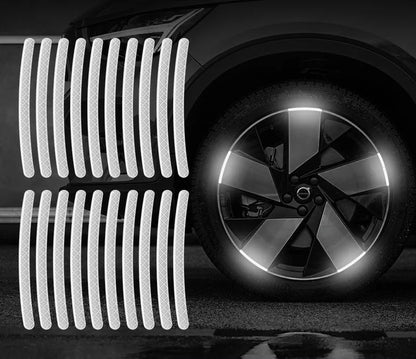 Buy car wheel hub reflective stripes online