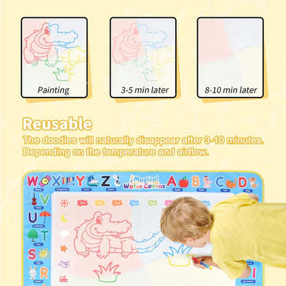 mess free water drawing mat - Educational Toys - Magic Water Drawing Mat