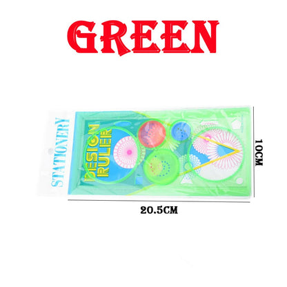 spirograph - Arts - Crafts - Geometry Spirograph Drawing Stencils Set