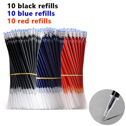 Black gel pens for office