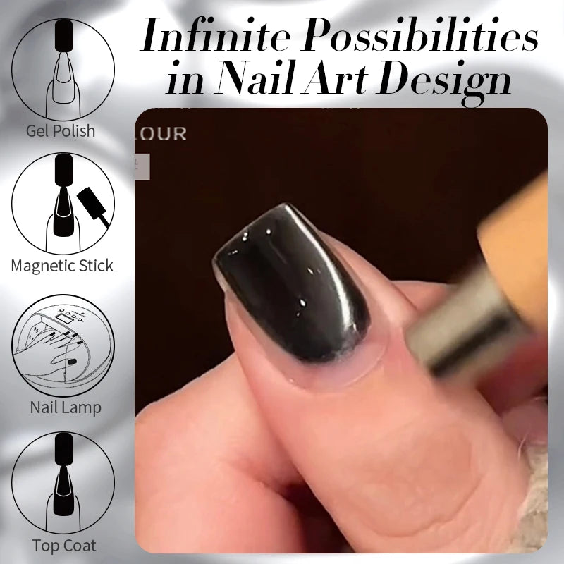 Semi-permanent nail polish