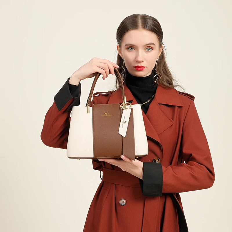 Soft leather handbag