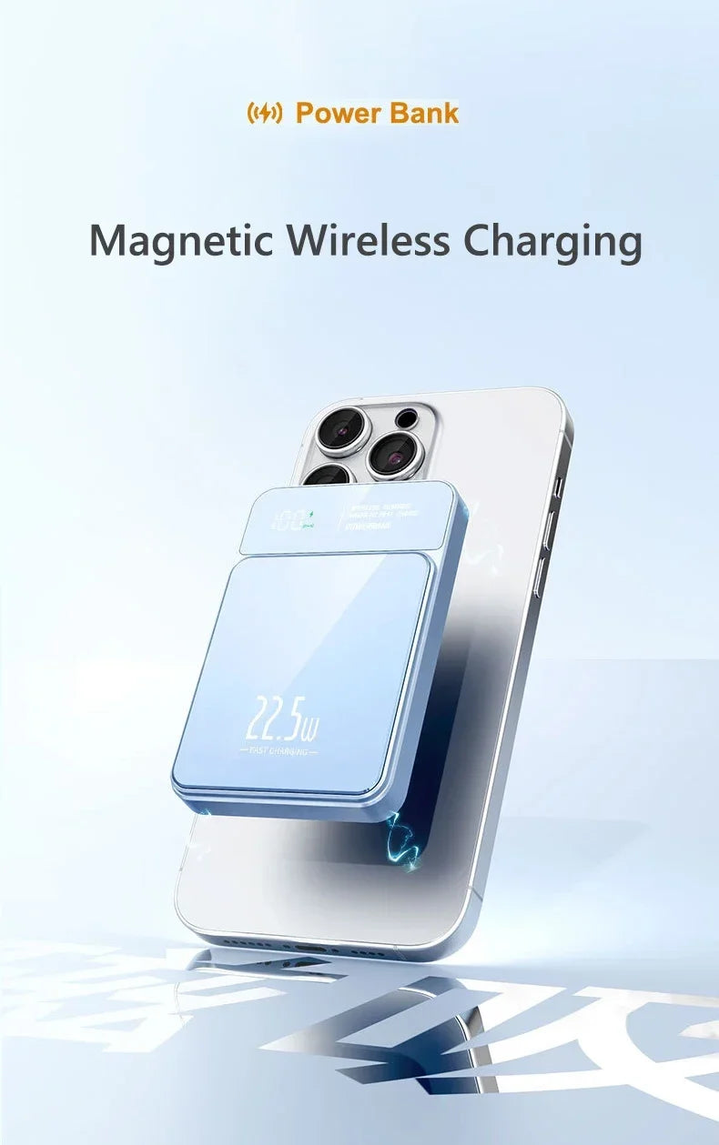 Wireless power bank 30000mah fast charge