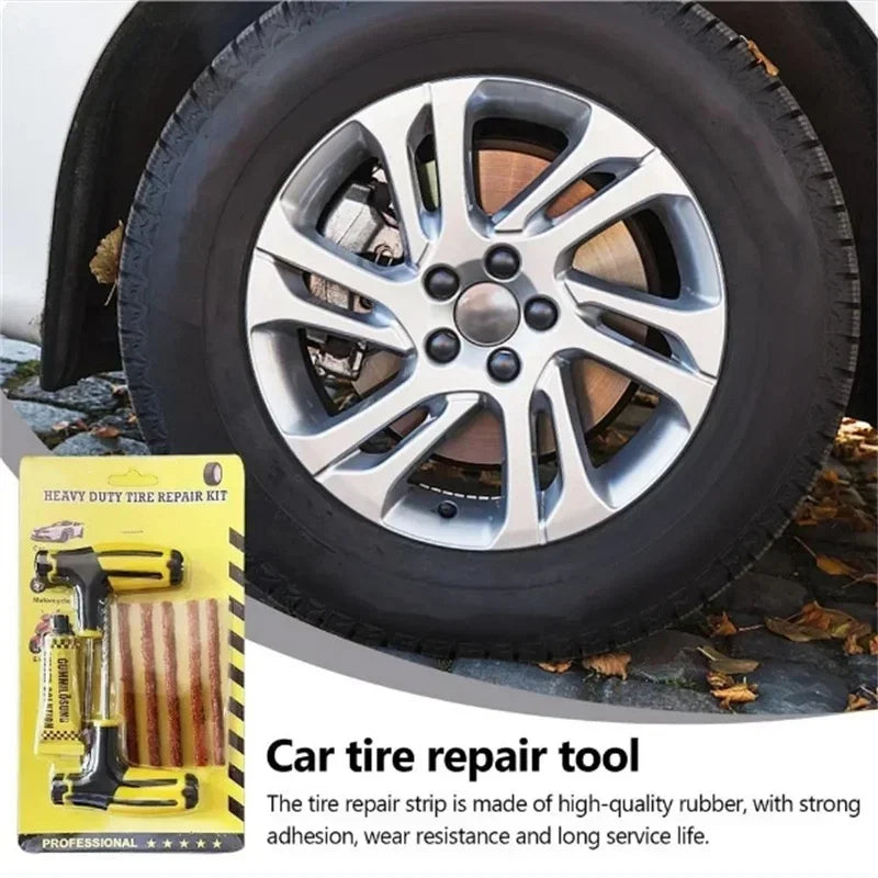 Portable tire repair kit