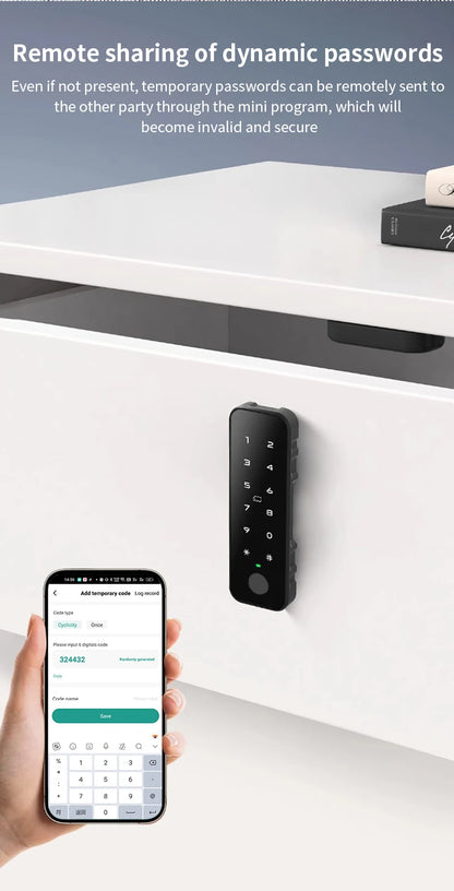 Smart cabinet lock yale