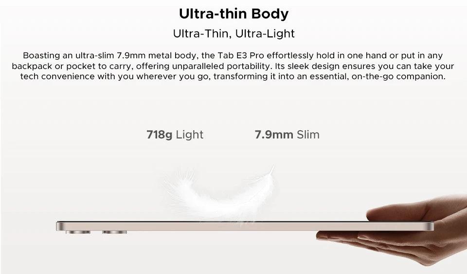 High-resolution android tablets