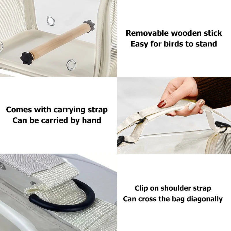 portable bird carrier - Pet Supplies - Bird Travel Carrier