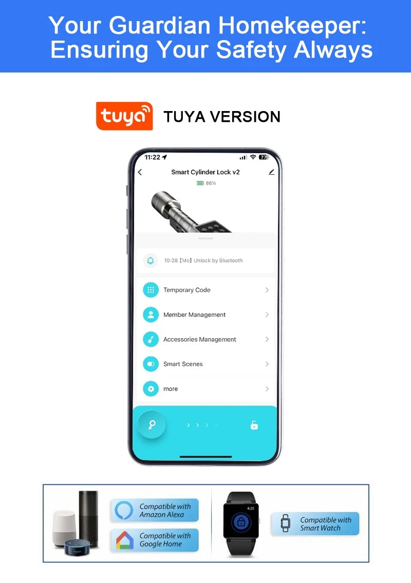 Smart lock integration