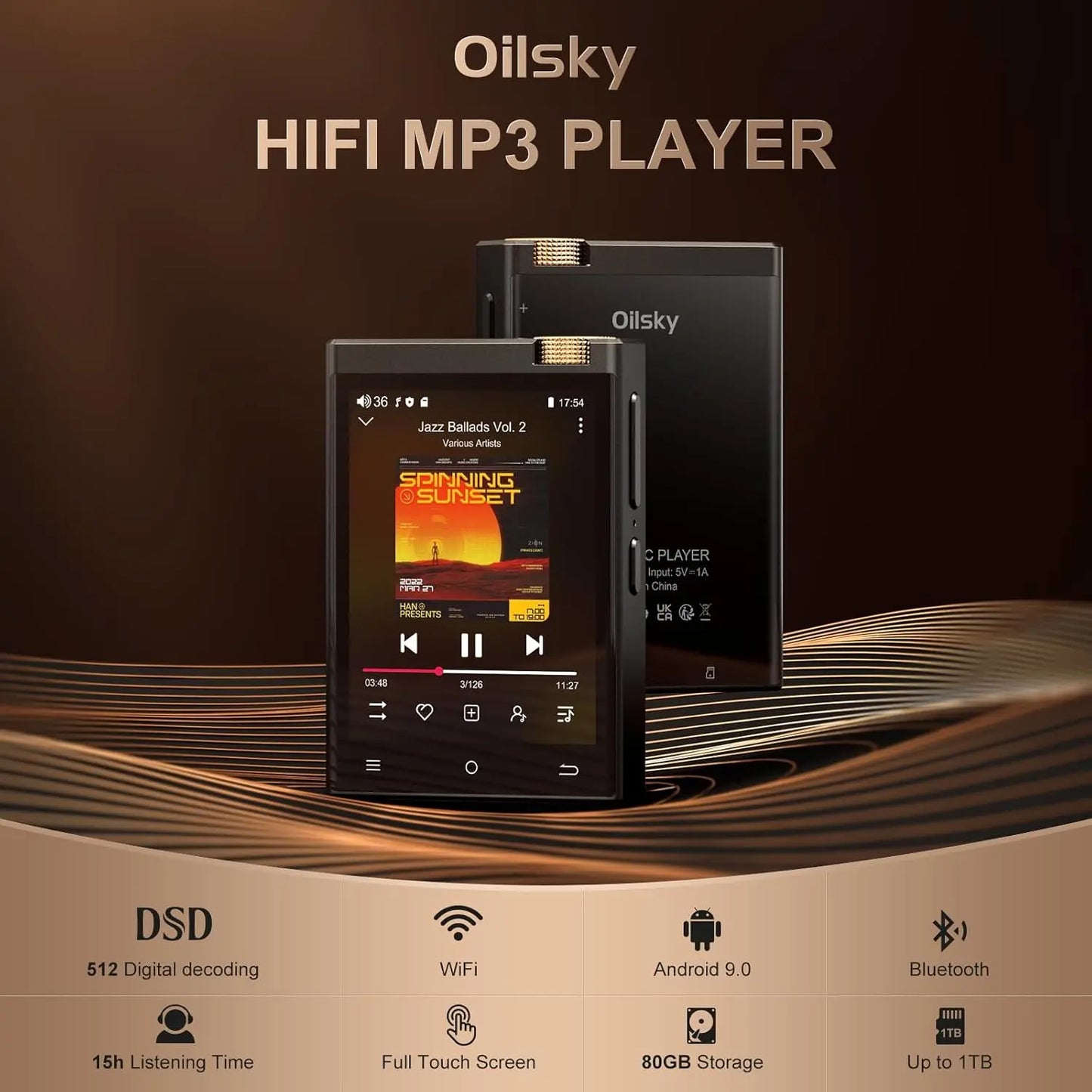 High-resolution audio player