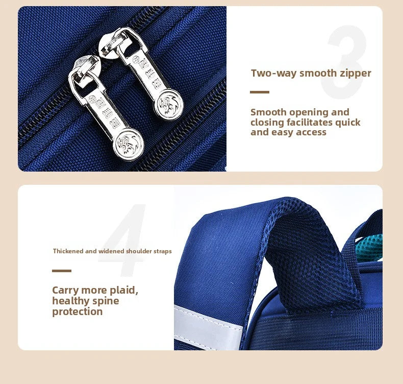 Unisex rolling backpack for kids