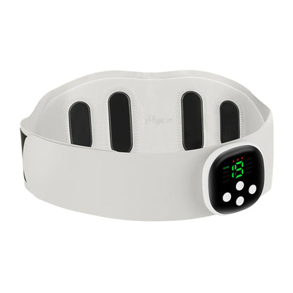Wireless heated waist massager