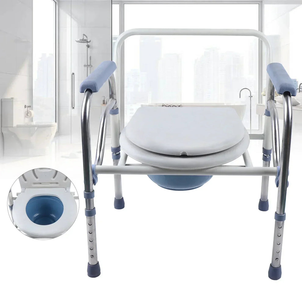 bariatric commode chair - Medical Supplies - Foldable Commode Chair