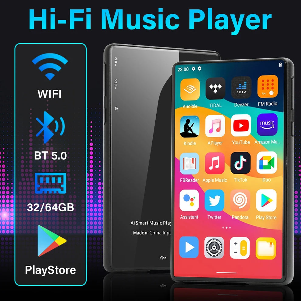 mp4 player - Portable Media Player - 5-inch Android MP4 Player