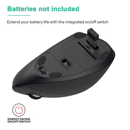 Wireless optical mouse with long battery life