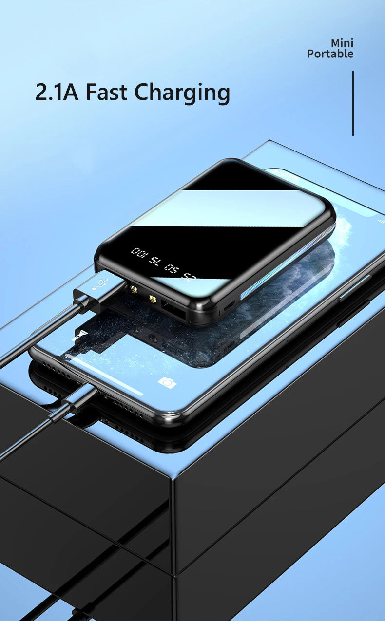 Led display powerbank