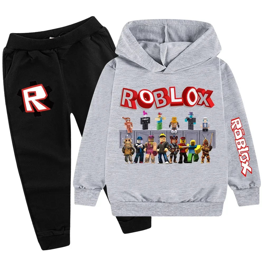 Kids casual hoody with cartoon design
