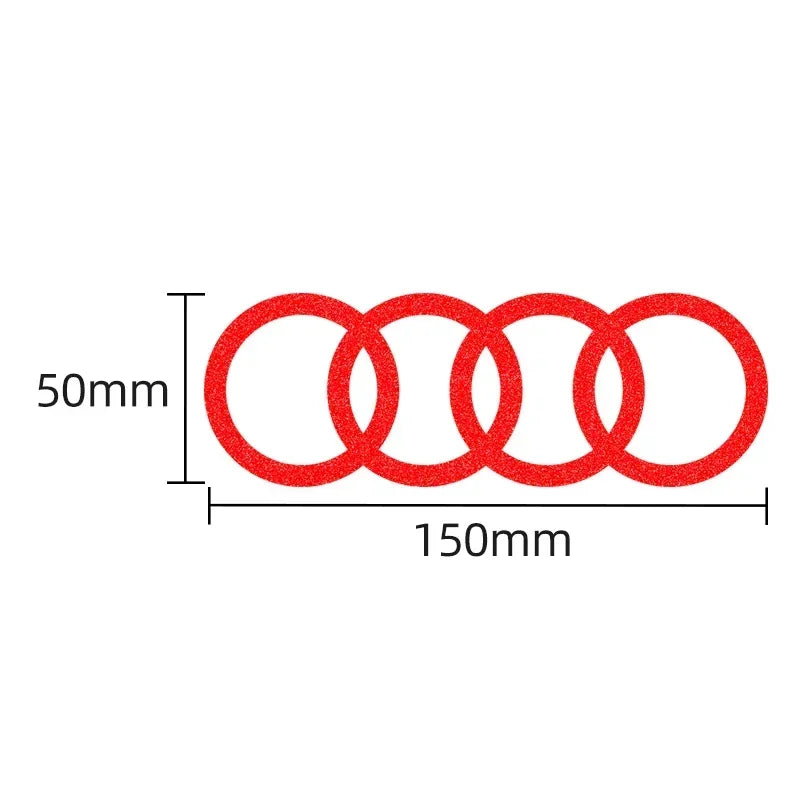 Custom reflective decals