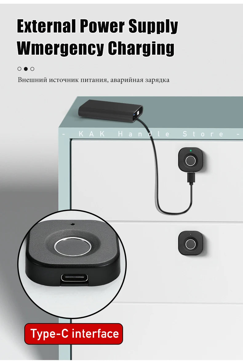 Electronic fingerprint door lock