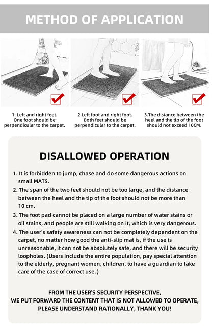 Striped pattern bath mat