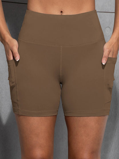 athletic yoga shorts women - Women Sportswear - Yoga Shorts