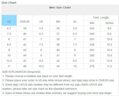 Summer sneakers for men