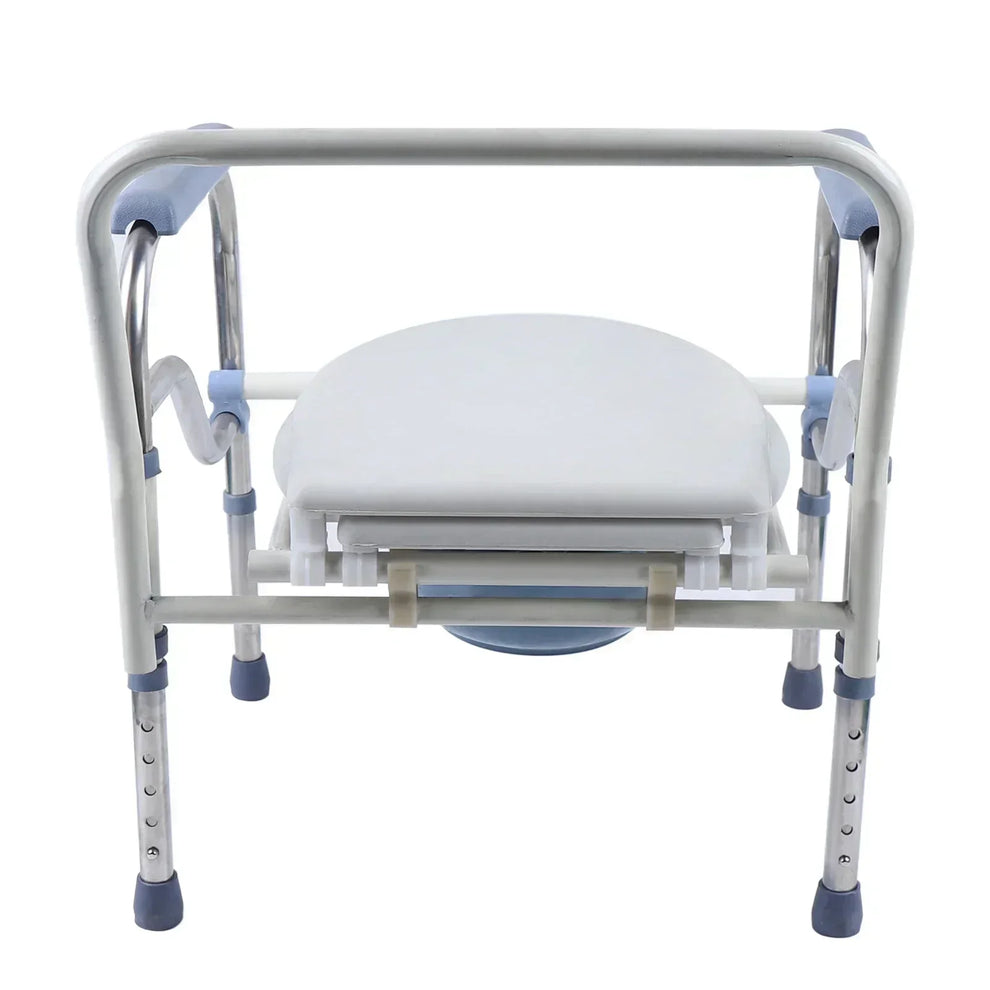 commode chair detachable backrest — low volume — 240 - Medical Supplies - Foldable Commode Chair