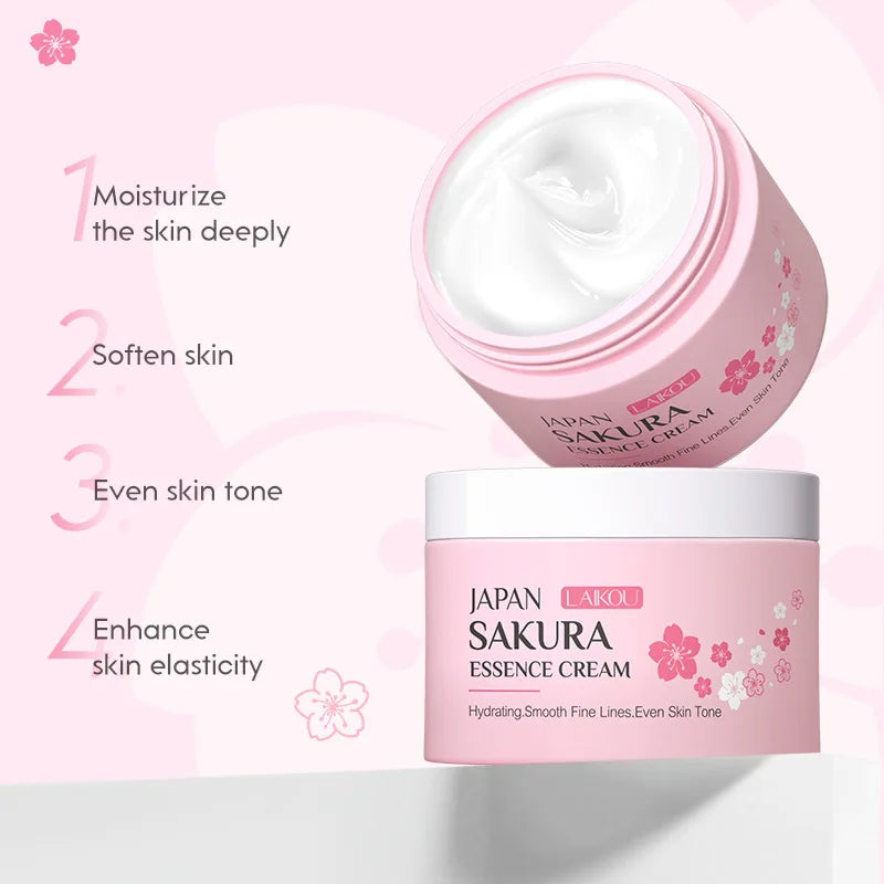 Sakura facial cleanser