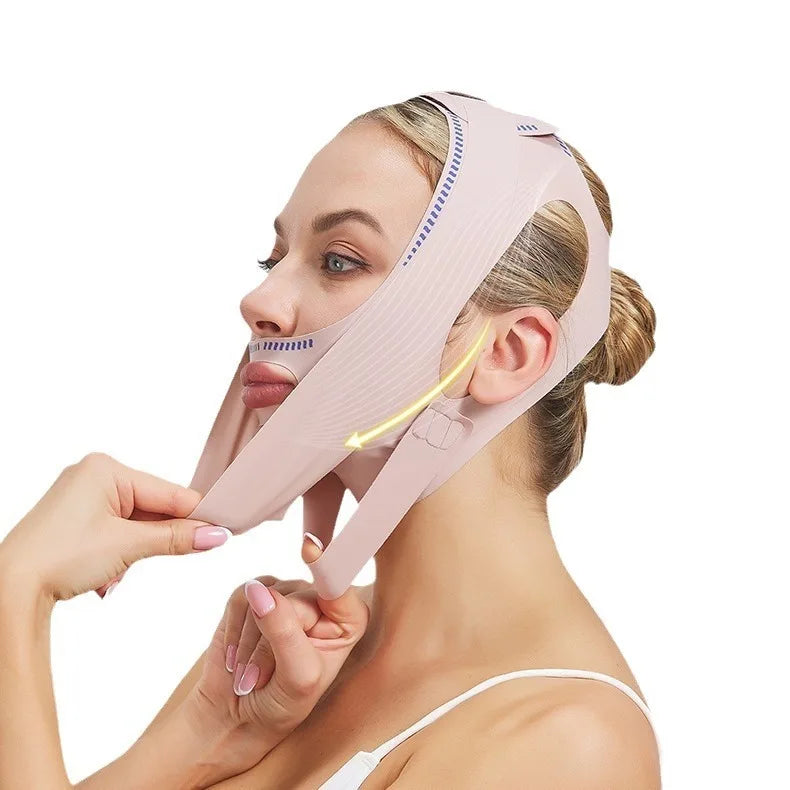 Overnight face lifting mask for sagging skin
