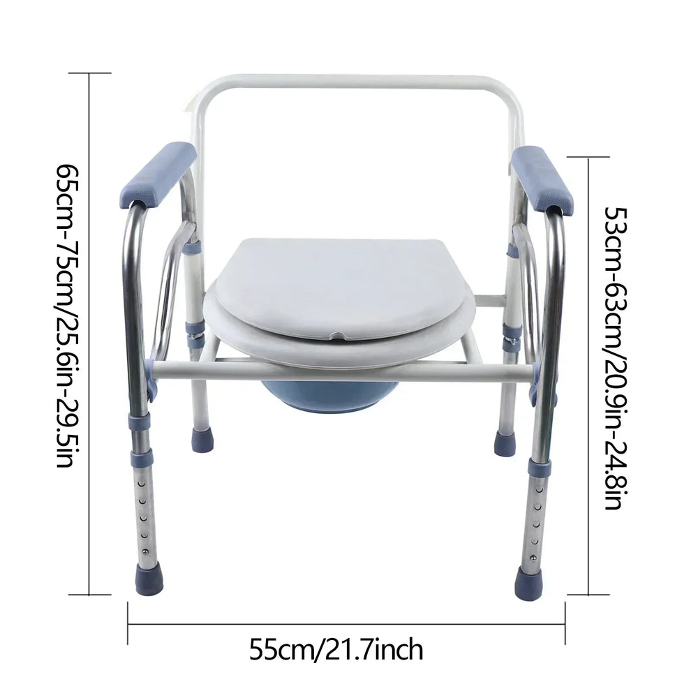 armrest commode chair — medium volume — 1,350 - Medical Supplies - Foldable Commode Chair