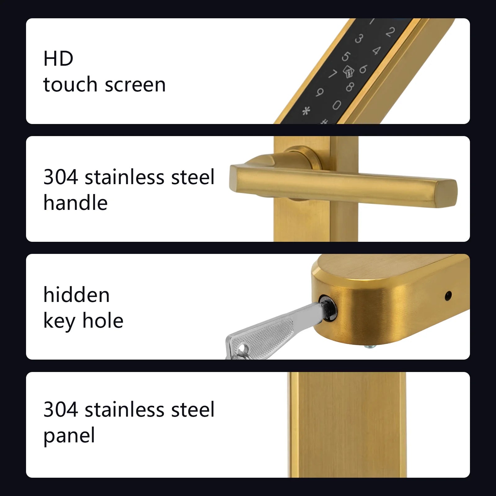 Smart lock with camera